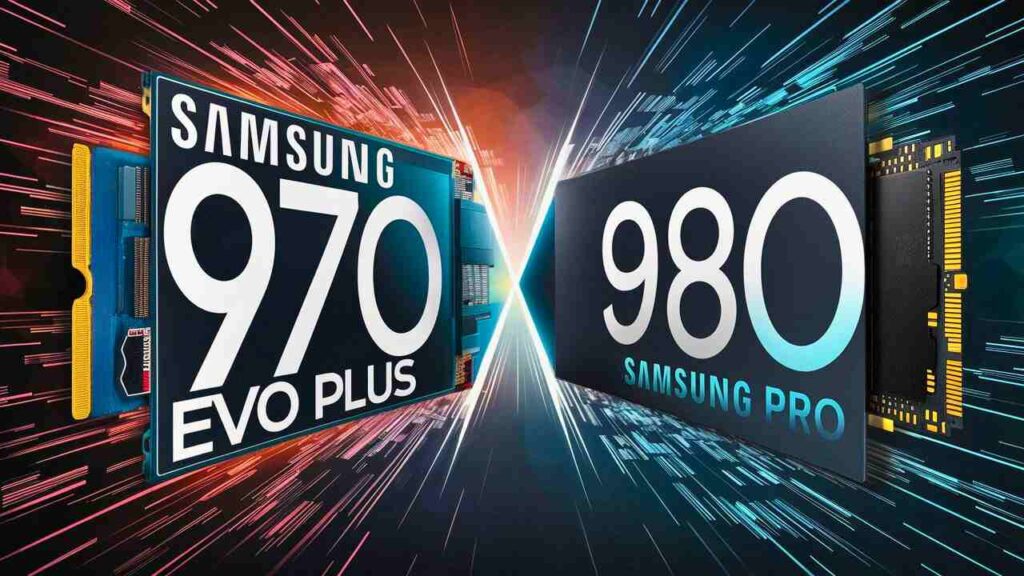 Samsung 970 EVO Plus Vs. Samsung 980 Pro